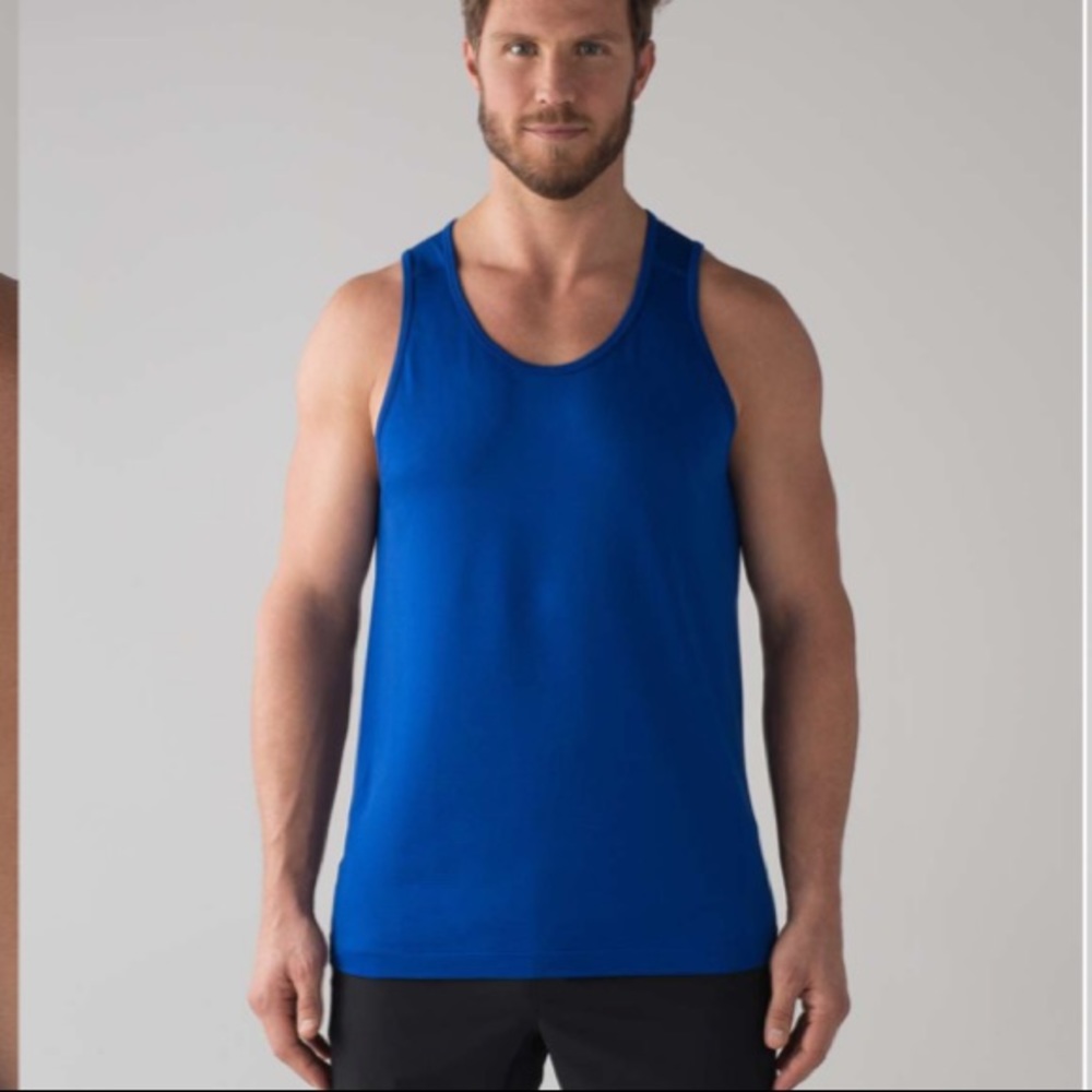 Lululemon Metal Vent Tech Tank Blue Medium